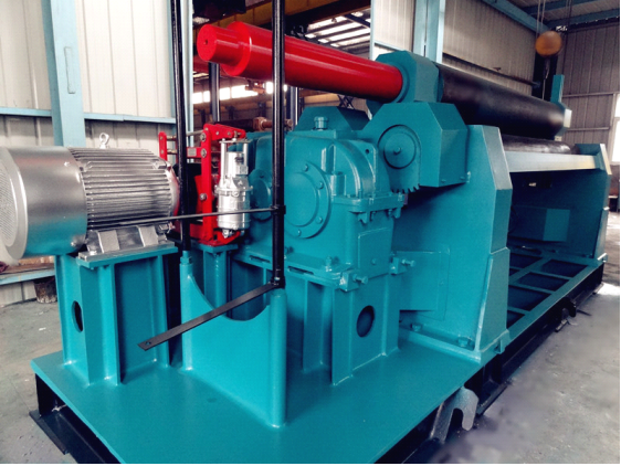 Механическая трёхвалковая листогибочная машина W11-12×2500