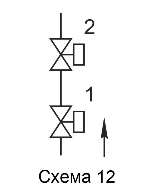Вентиль на схеме