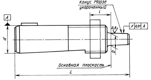 Конус морзе 5 размеры чертеж