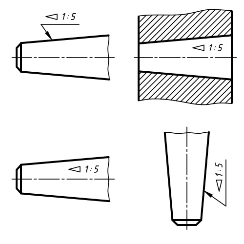 Конус 1 4