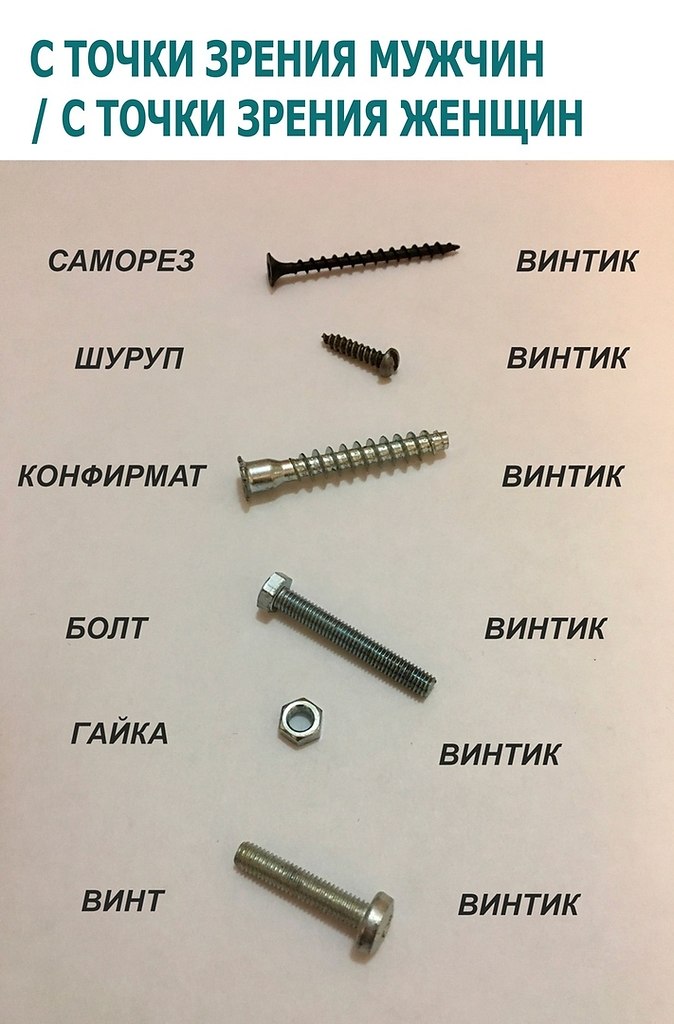 Саморез и шуруп отличие: Чем шуруп отличается от самореза? В чем .