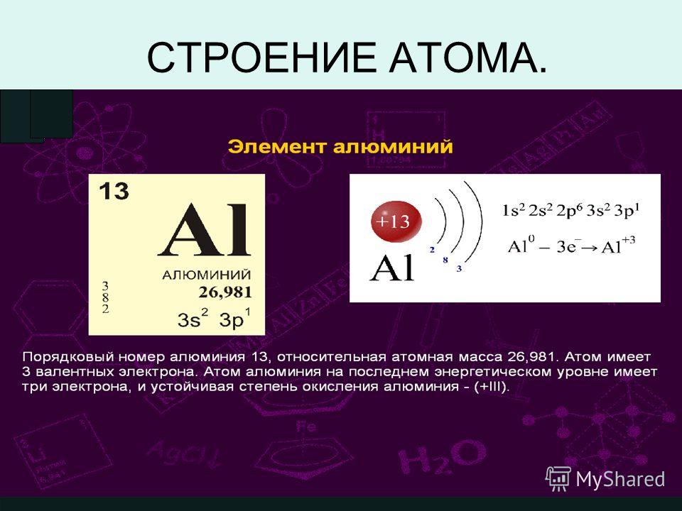 Дайте характеристику элемента алюминия. Строение алюминия химия. Электронное строение алюминия. Строение и свойства атомов алюминия. Строение атома al химия 8 класс.