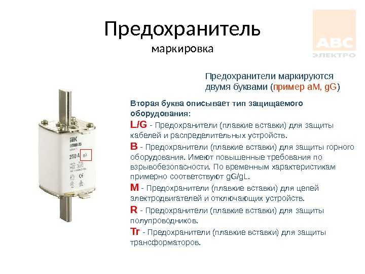 Предохранители пн 2 номиналы