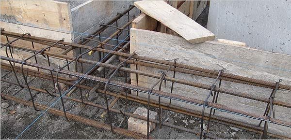 Конструкция армирующего каркаса Конструкция армирующего каркаса