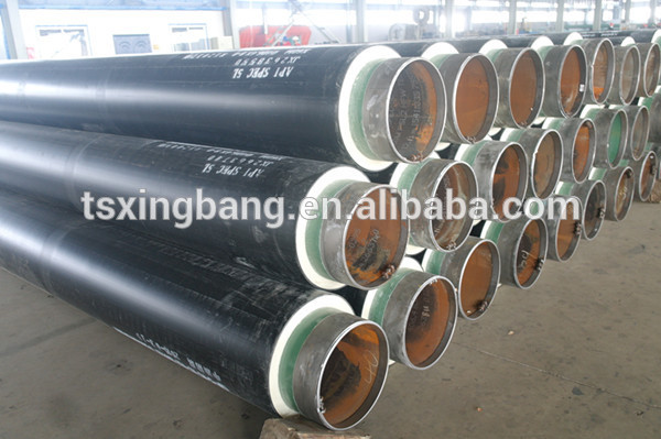 flexible stainless steel pipe insulated by polyurethane foam for solar hot water supply