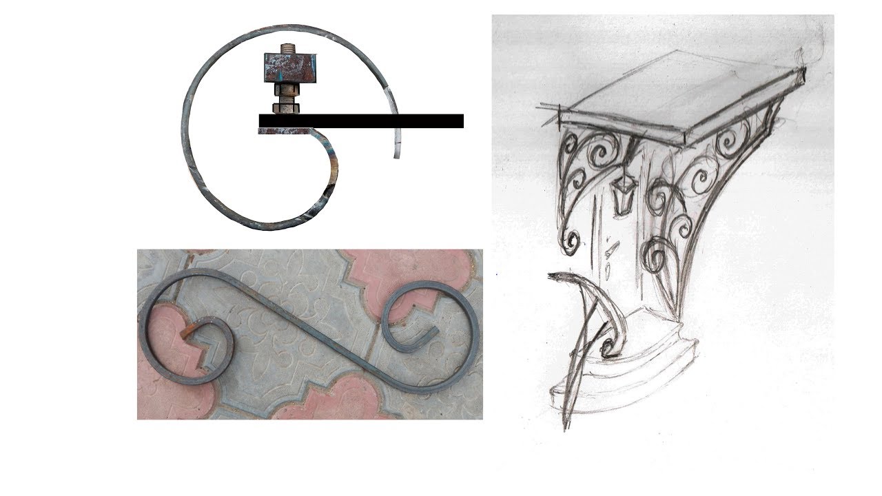 Холодная ковка своими руками чертежи