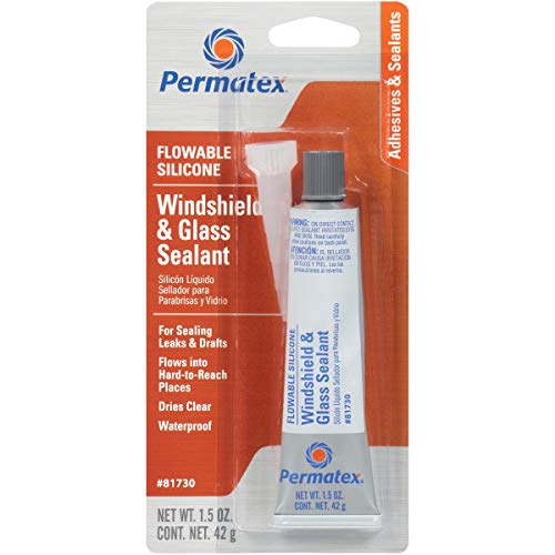 Permatex Flowable Silicone Windshield & Glass Sealer