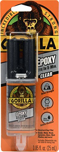 Gorilla Clear Epoxy - Best Epoxy for Glass