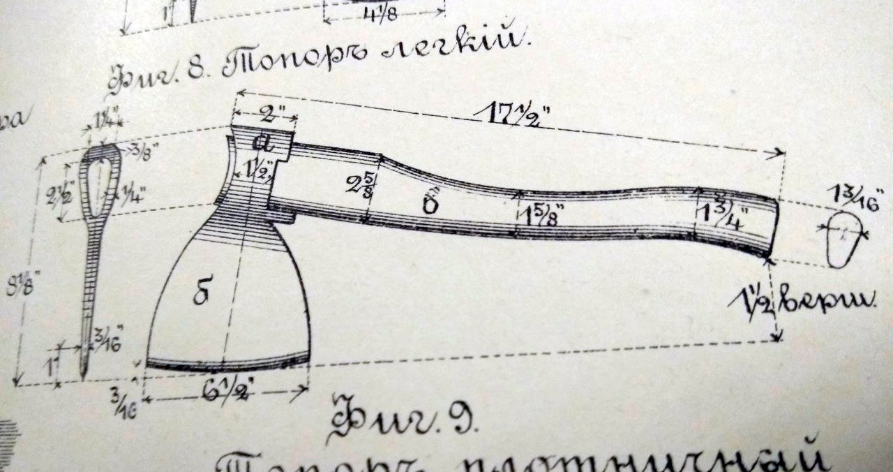 Ручка для топора чертеж рисунок схема