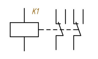 Как обозначаются токовые реле во вторичных схемах