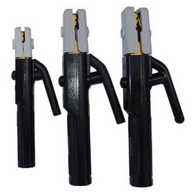 Одни из самых распространенных - держатели-"прищепки" пассатижного типа