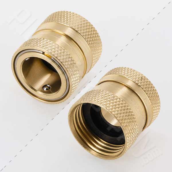 3/4in FHT snap connector hose adapter