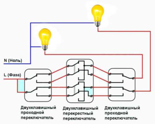 Переключатель 3 х позиционный схема подключения