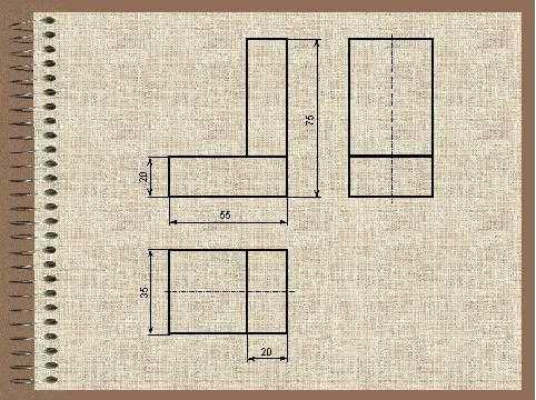 Правильное расположение видов на чертеже