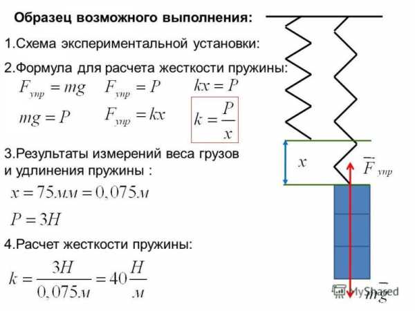 Чему равна жесткость пружины если груз массой 200г совершает колебания с периодом равным 1с